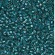 Miyuki delica Beads 11/0 - Sparkling aqua green lined teal ab DB-1769